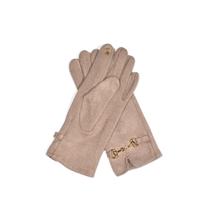 Glove taupe