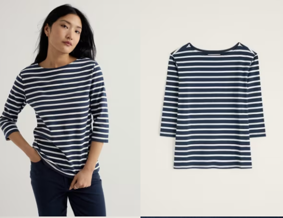 Breton Stripe Sailor Shirt - Suttles & Seawinds