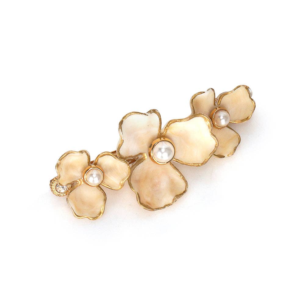 Three Petal Barette