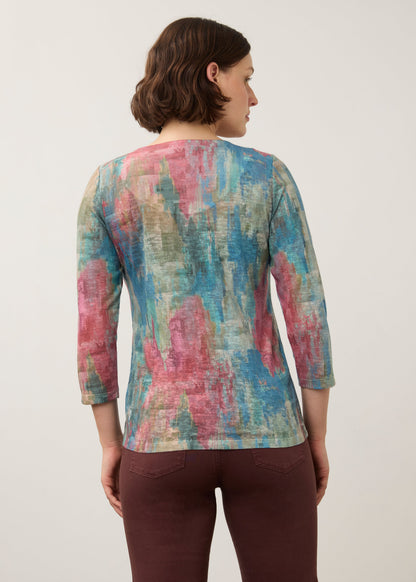 Notch Neck Top