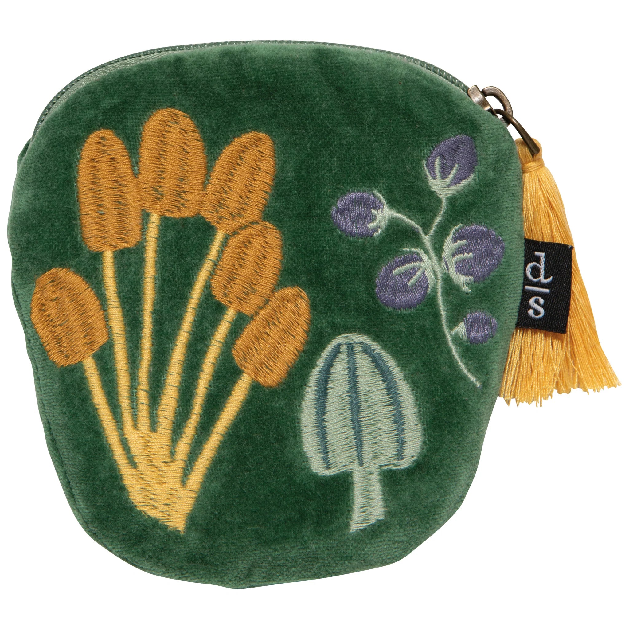 DANICA -  COIN PURSE EMBROIDERED