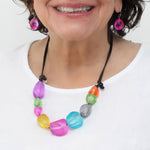 Load image into Gallery viewer, Sylca Designs - Colorwave Statement Necklace
