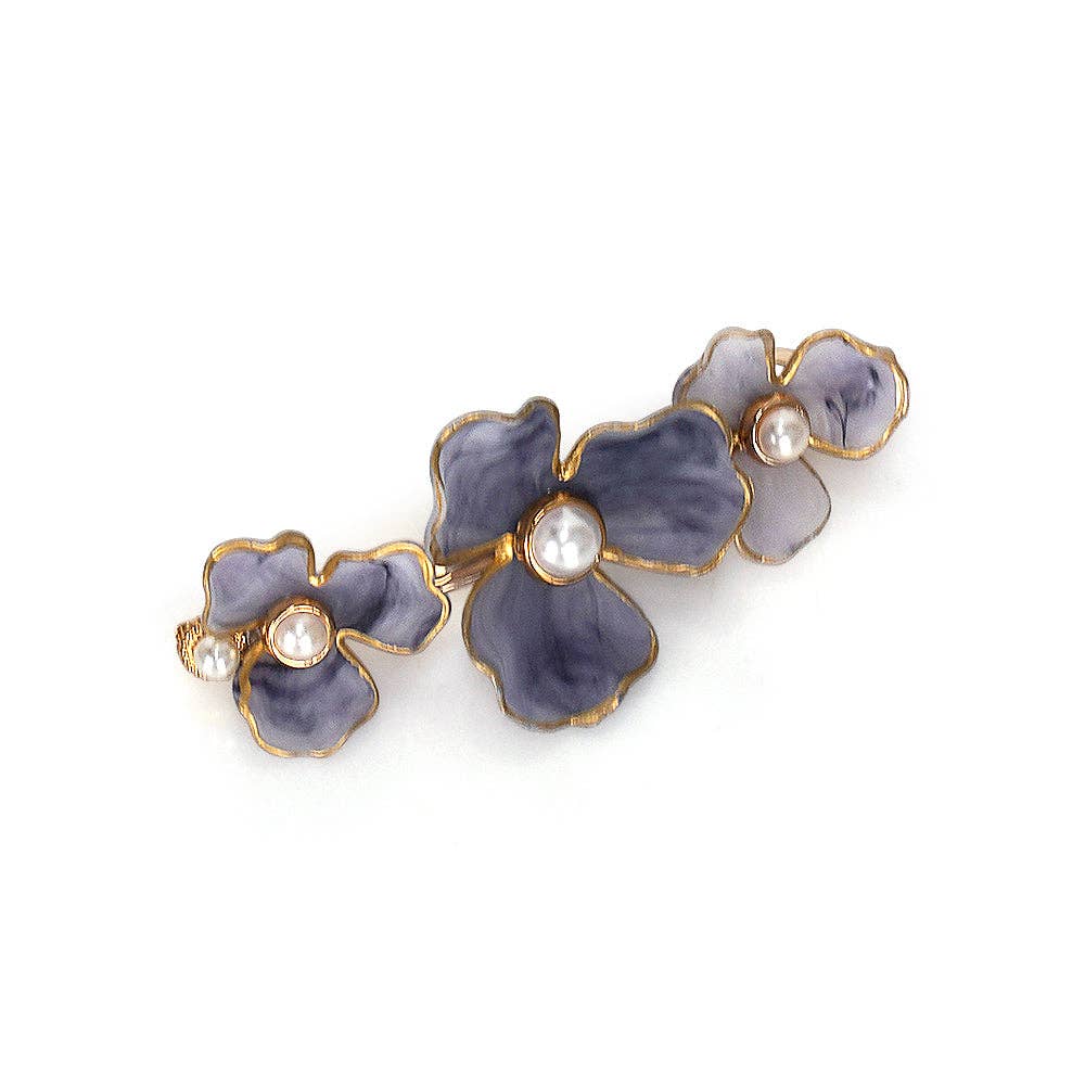 Three Petal Barette