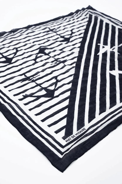 Carre-Nautical Scarf - Suttles & Seawinds