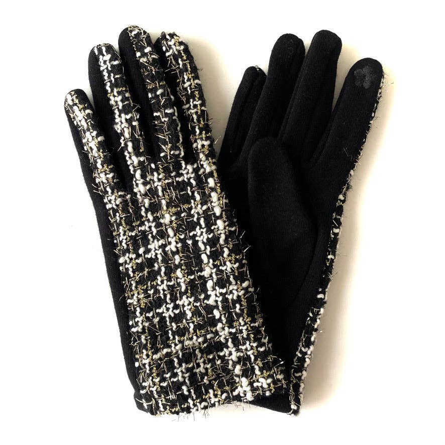Chic Tweed Women's Winter Gloves
