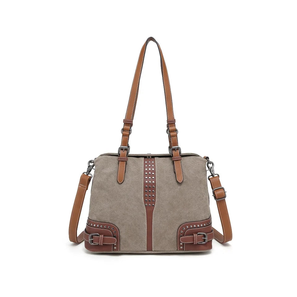 Aubrey Canvas Shoulder Bag