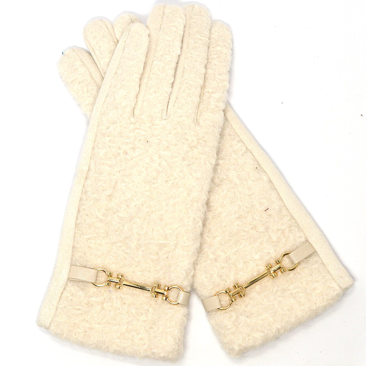 Beige Gloves