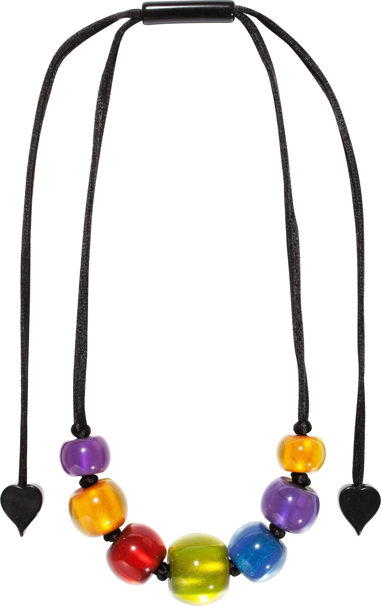 ZSISKA - COLORFULBEADS NECKLACE 7 BEADS