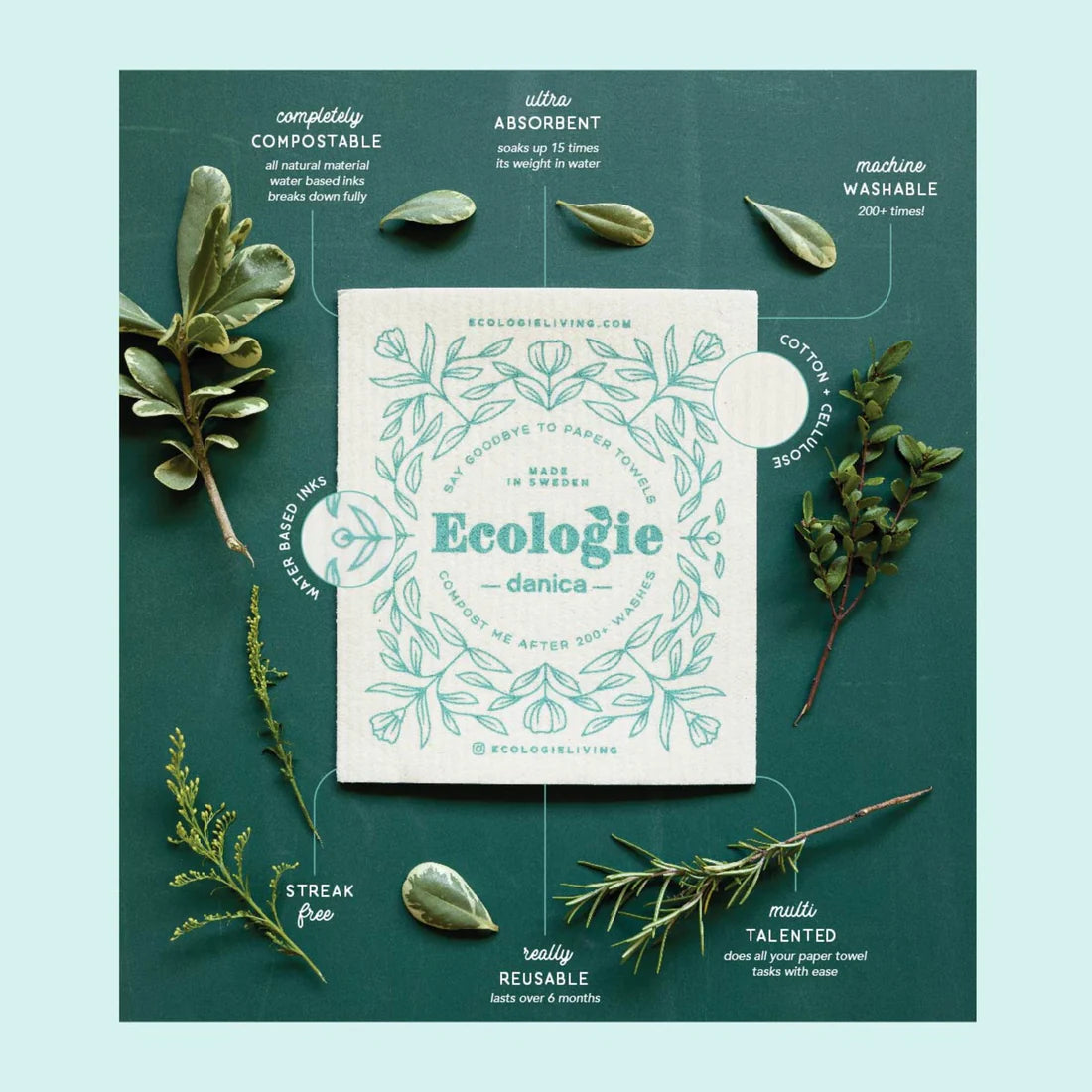 Ecology  Swedish Dishcloth