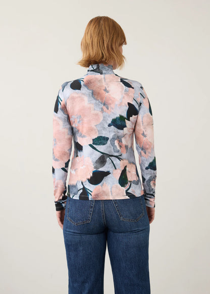 Long Sleeve Mock Neck Top