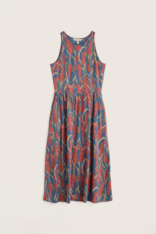 Porthmeor Wave Dress in GOTS-Certified Organic Cotton Jersey