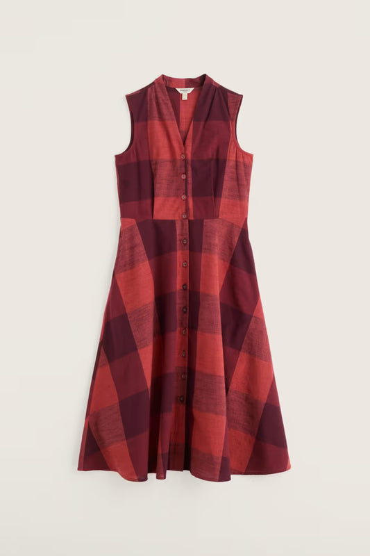 Carved Wood Dress - Umber