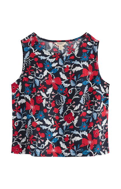 Colour Study Top - Maritime Leaf