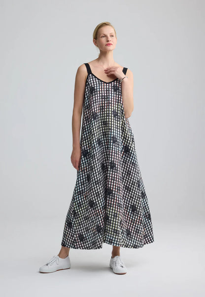 Trace Linen Strap Dress