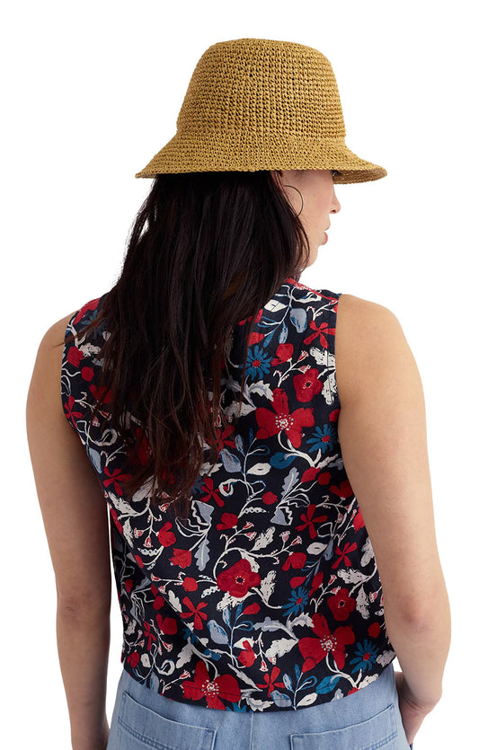 Colour Study Top - Maritime Leaf