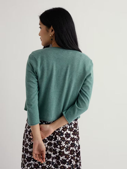 Vanessa Cardigan - Sardine - Suttles & Seawinds