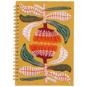 DANICA -  EMBROIDERED NOTEBOOKS