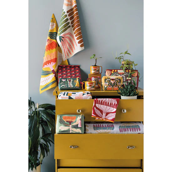 DANICA -  EMBROIDERED POUCH