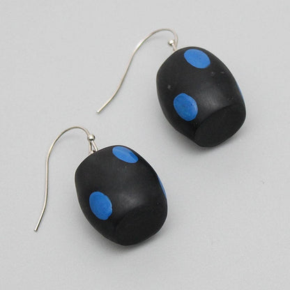 Sylca Designs - Black/Blue Lyla Earrings - Suttles & Seawinds