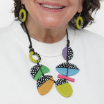 Load image into Gallery viewer, Sylca Designs - Multi-Color Polka Dot Inez Necklace
