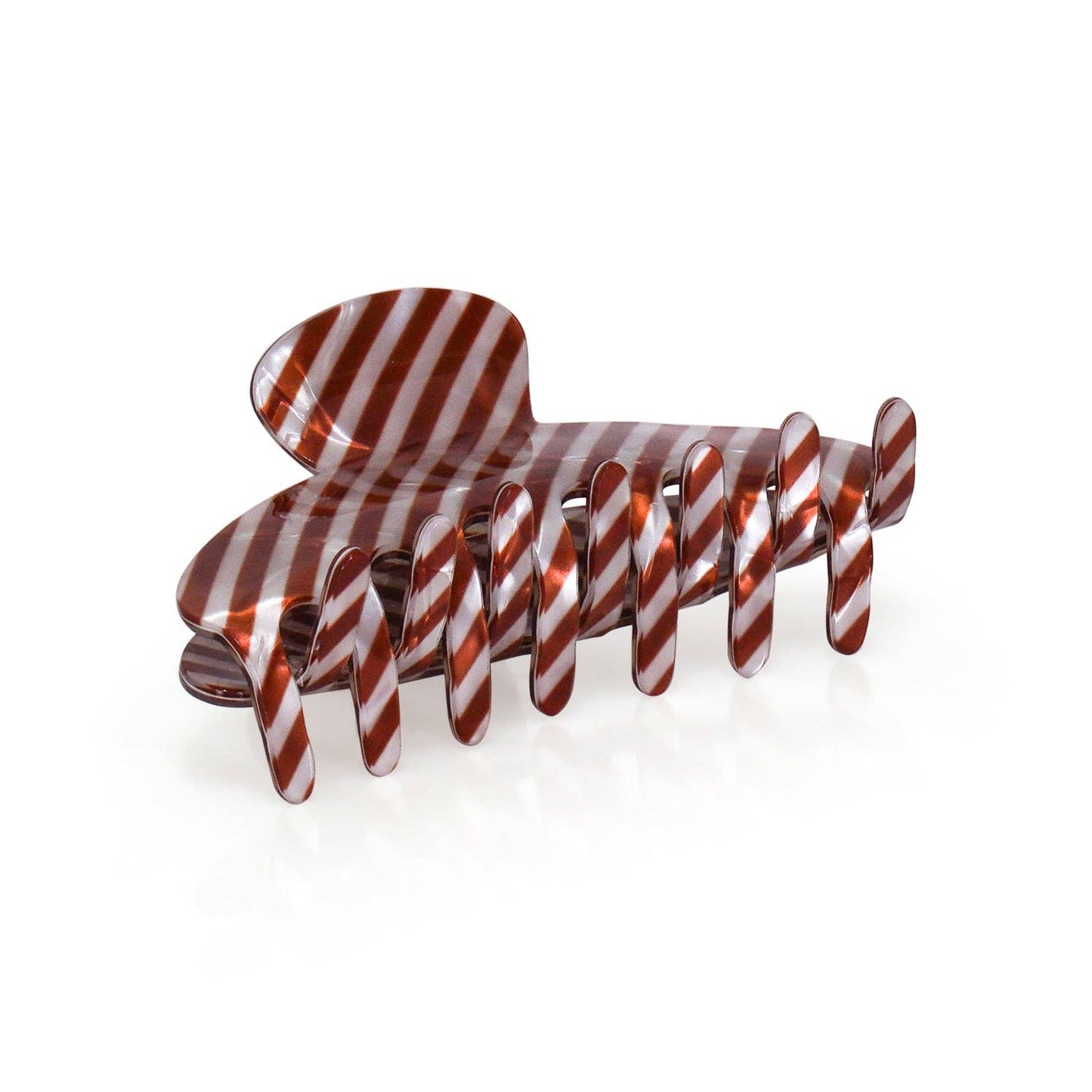 Stripe Acrylic hairclips - Suttles & Seawinds