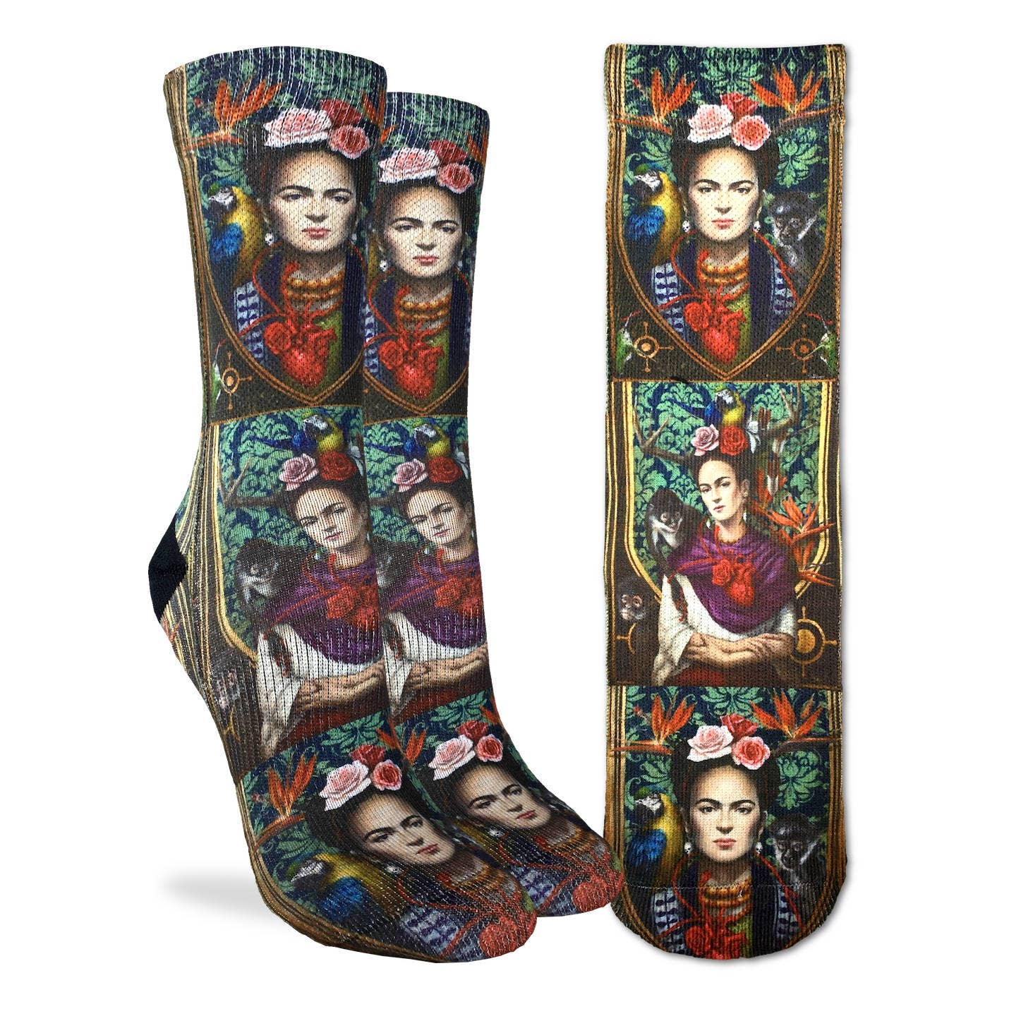 Women's Ode To Frida Kahlo Socks - Suttles & Seawinds