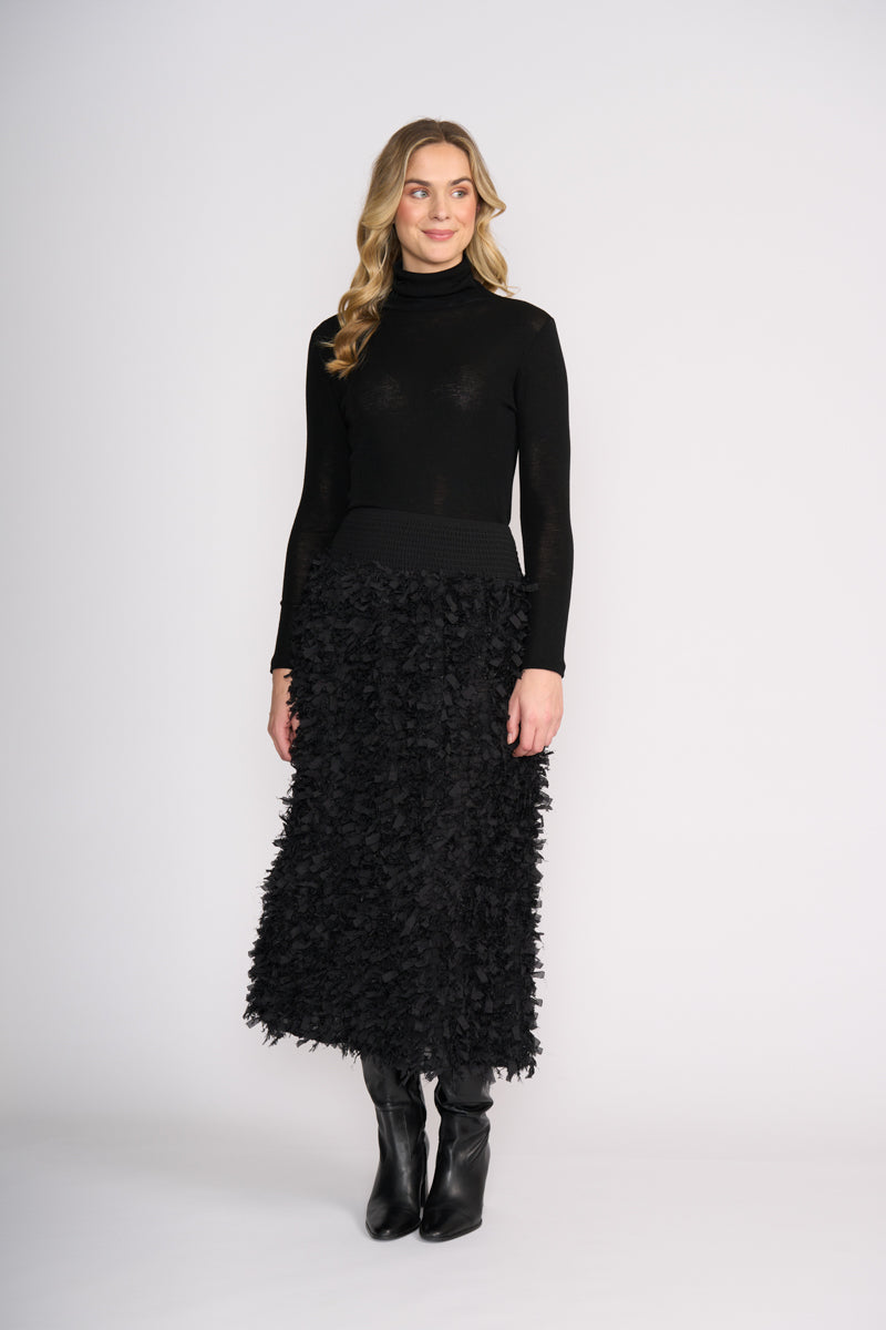 FOIL Turtleneck - Black