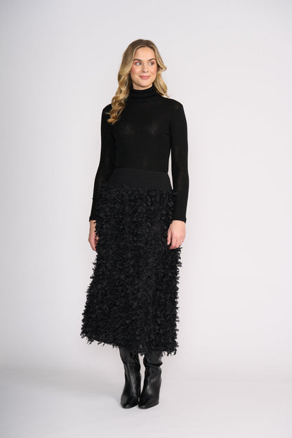 FOIL Turtleneck - Black