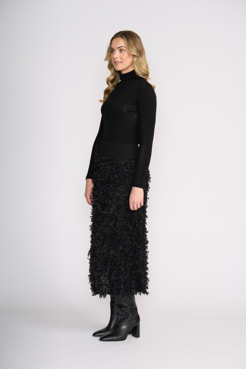 FOIL Turtleneck - Black