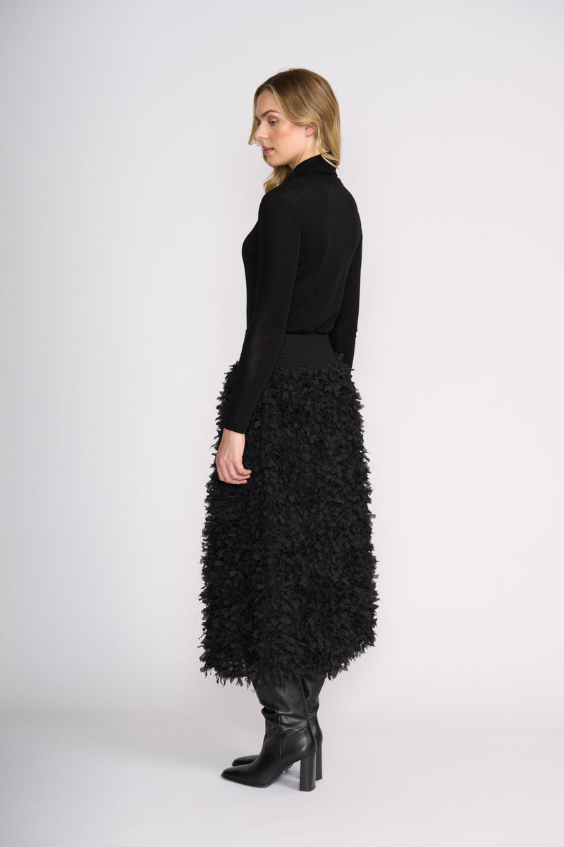 FOIL Turtleneck - Black