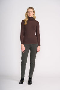 Fine Merino Polo Neck Top