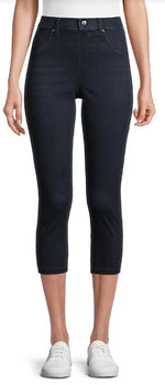 Load image into Gallery viewer, HUE- ULTRA SOFT HI-RISE DENIM CAPRI
