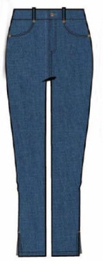 Load image into Gallery viewer, HUE- ULTRA SOFT HI-RISE DENIM CAPRI
