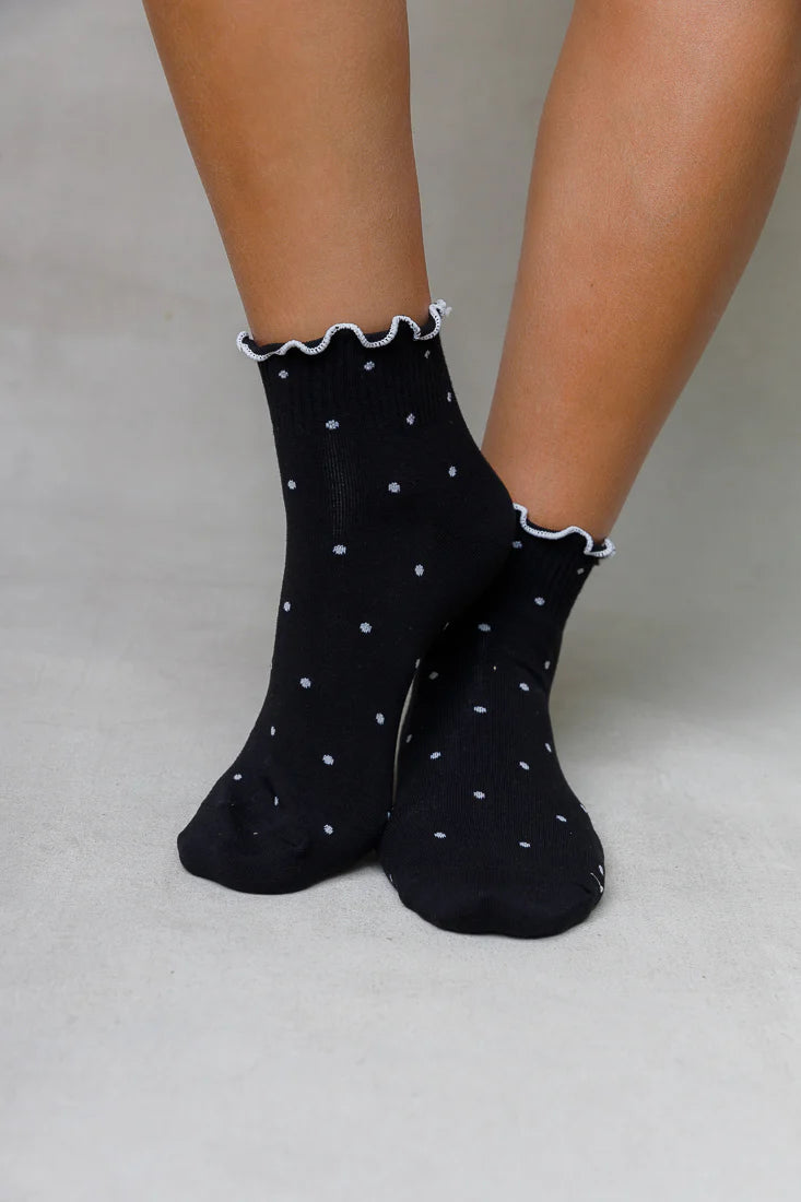 L L - POLKA DOT SOCKS