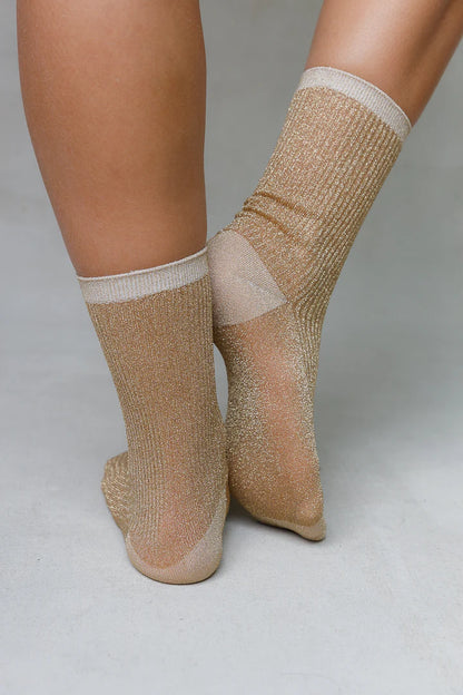 Mesh Shiny  Short Socks - Suttles & Seawinds