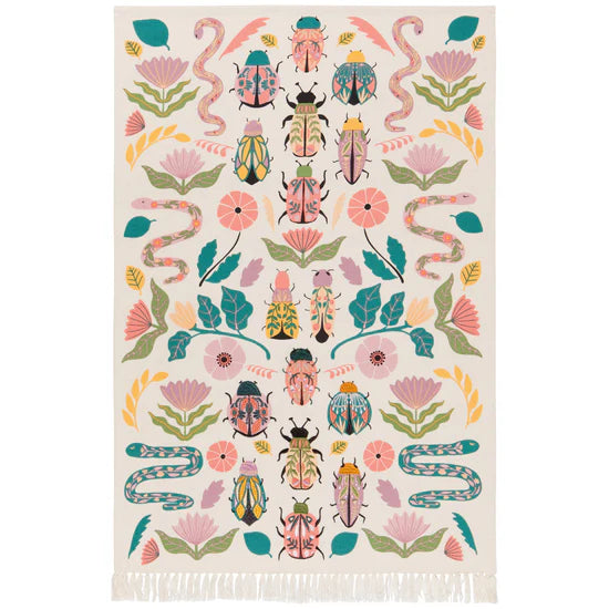 DANICA - AMULET EMBROIDERER FRINGE TEATOWEL