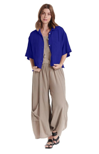 Lena Short Pocket Jacket - Suttles & Seawinds