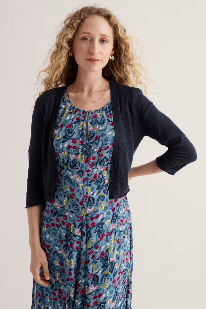 Vanessa Cardigan - Maritime Blue - Suttles & Seawinds