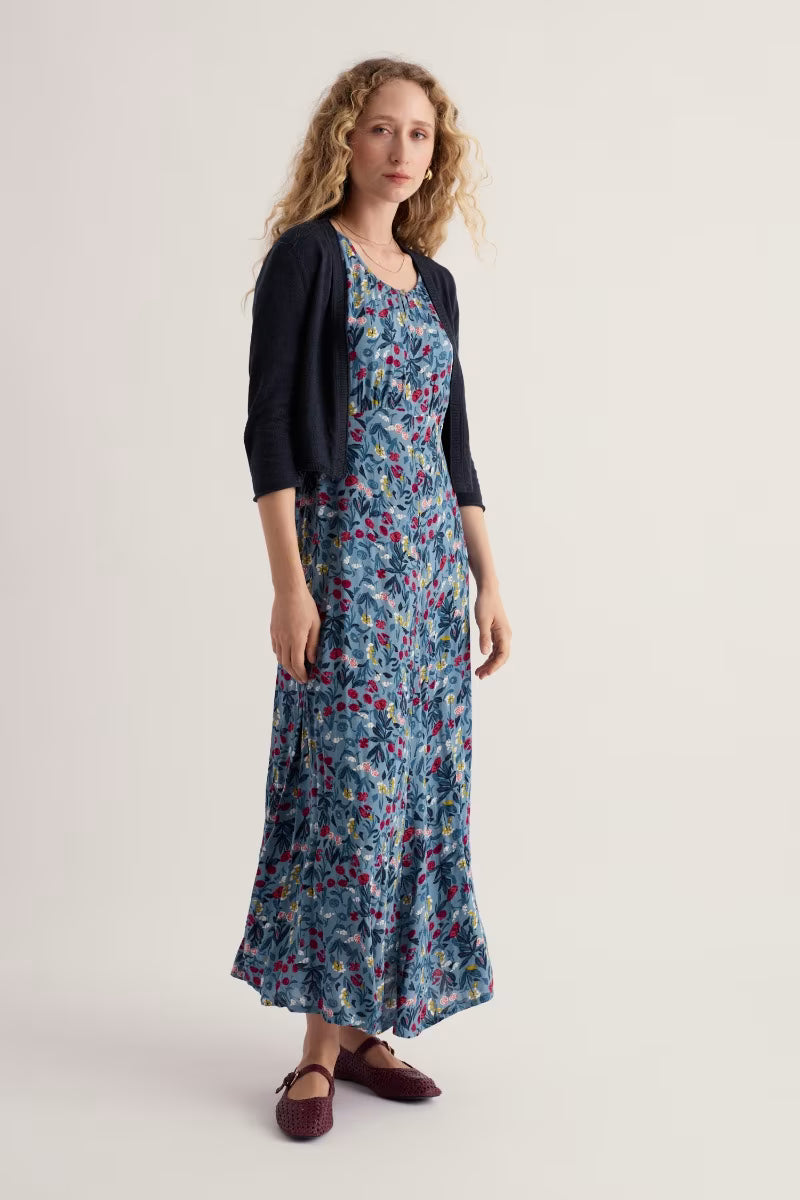 Vanessa Cardigan - Maritime Blue - Suttles & Seawinds