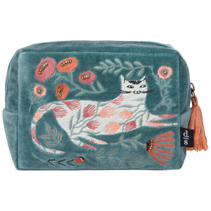 DANICA -  EMBROIDERED POUCH