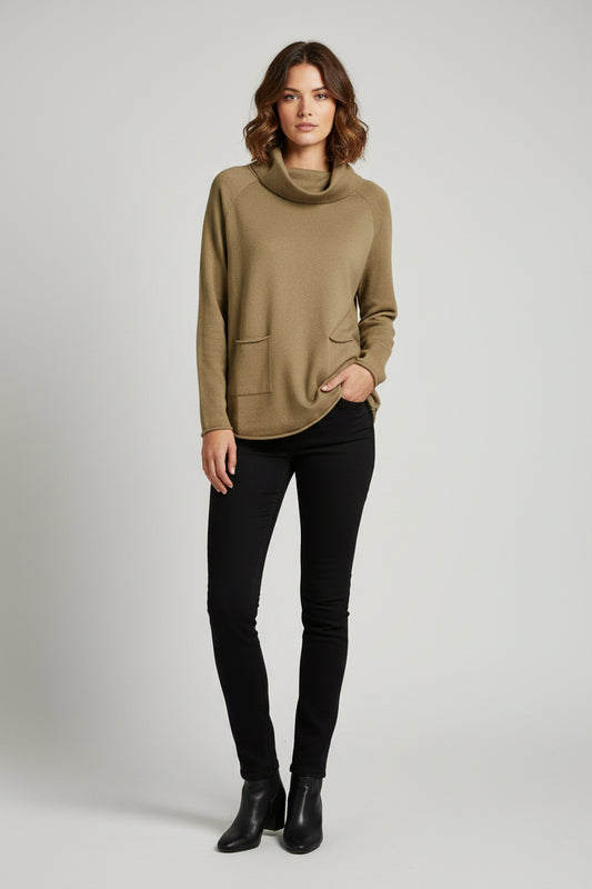 Cowl Neck Sweater