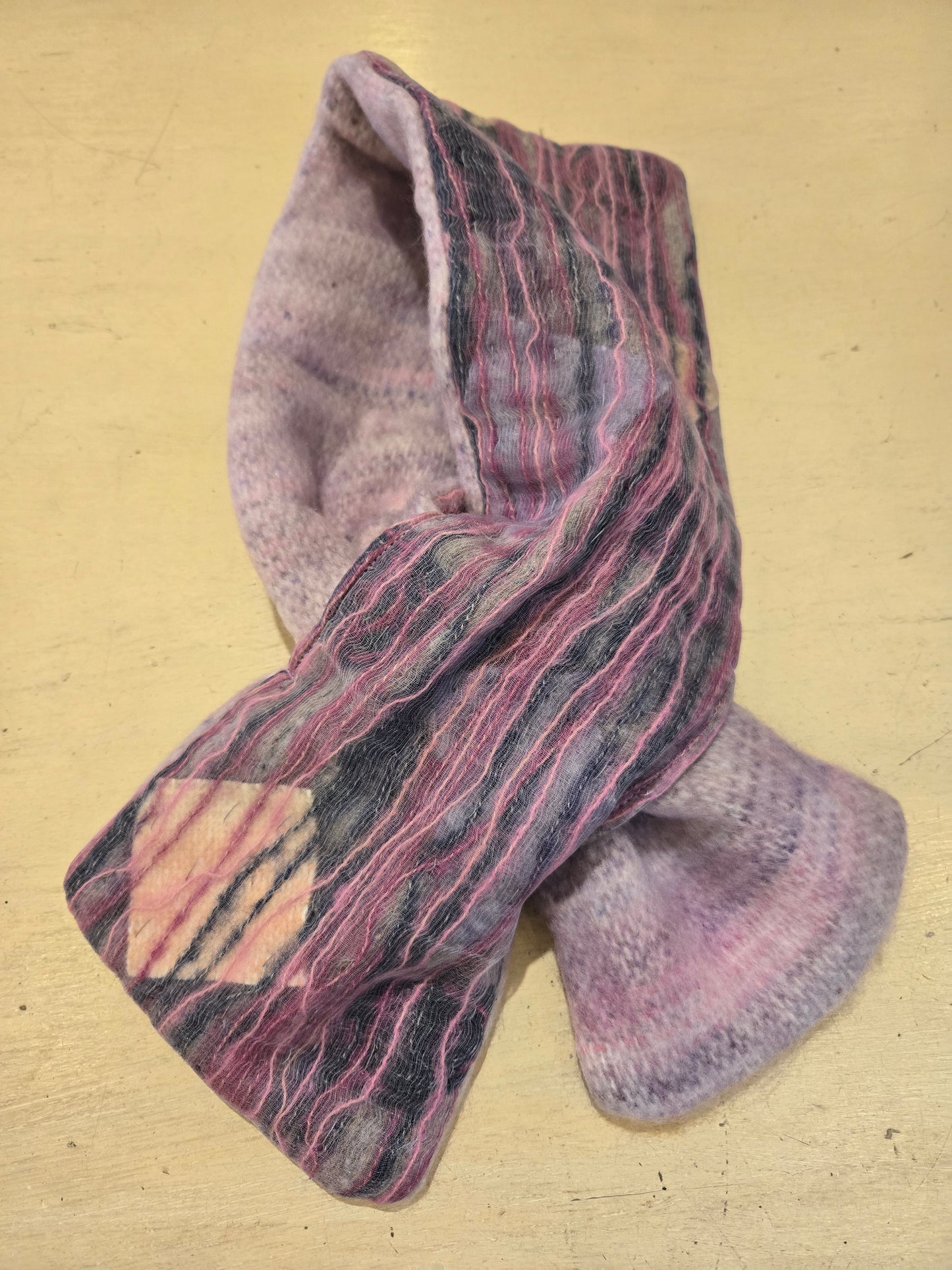 TRESART - SILK  EMBELLISHED AND EMBROIDERED MUFFLER SCARVES