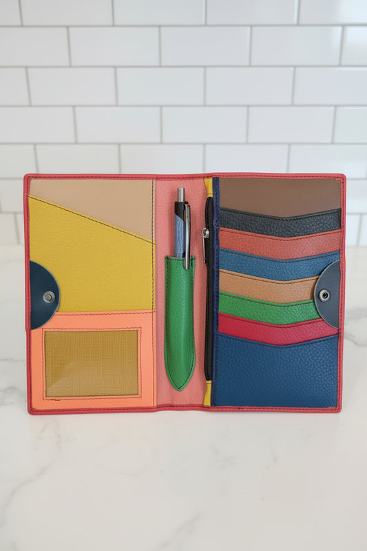 Laurie Ladies Passport Size Wallet