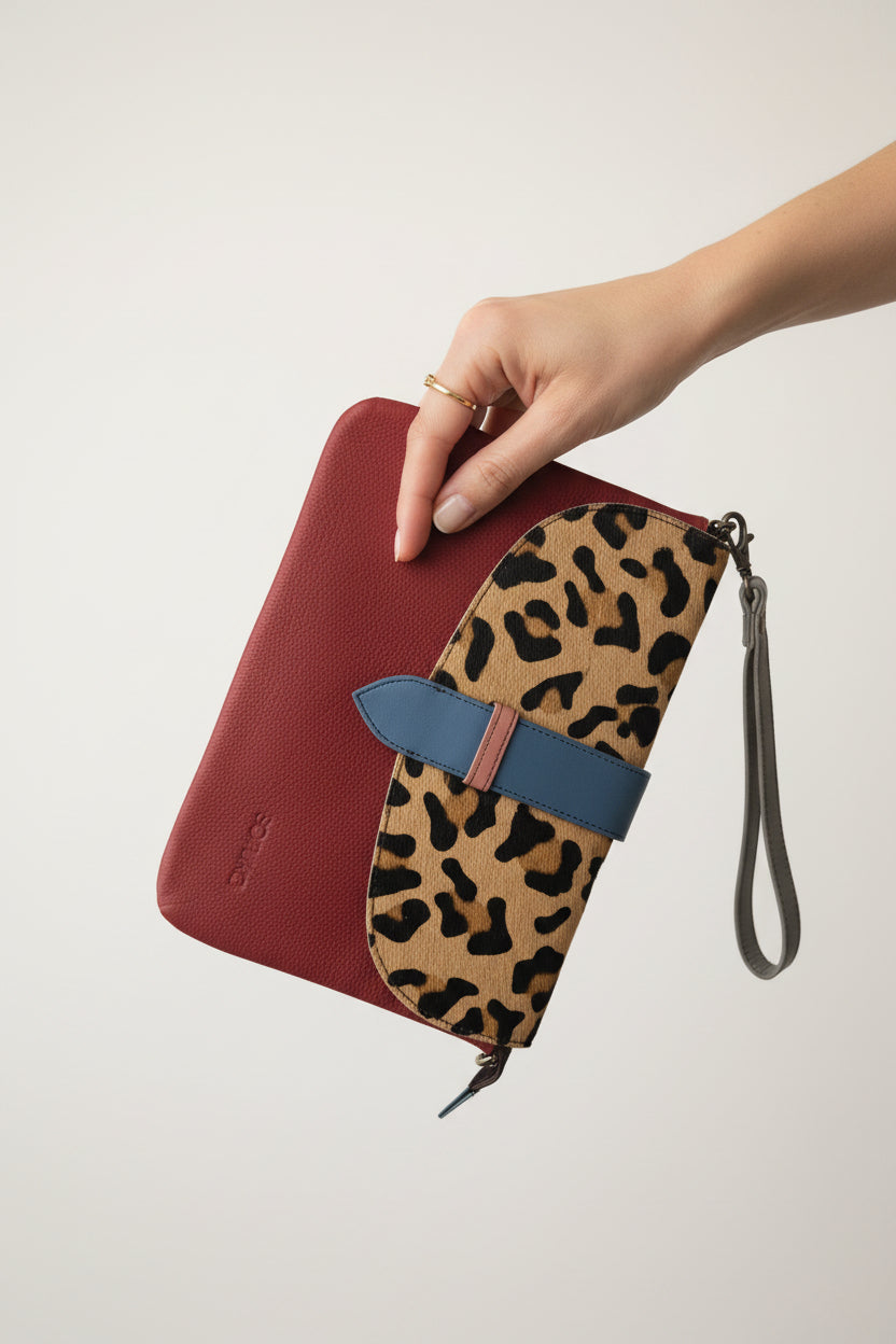 Saddle Print Crossbody Bag