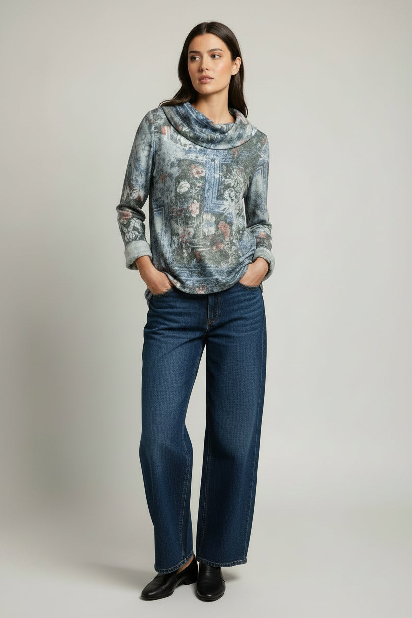 Cowl Neck Top