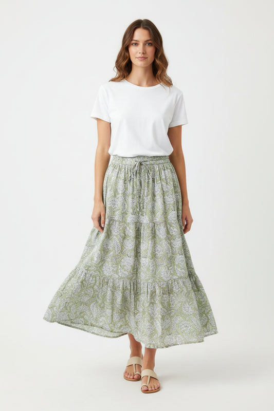 Tiered Skirt