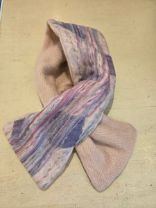 TRESART - SILK  EMBELLISHED AND EMBROIDERED MUFFLER SCARVES