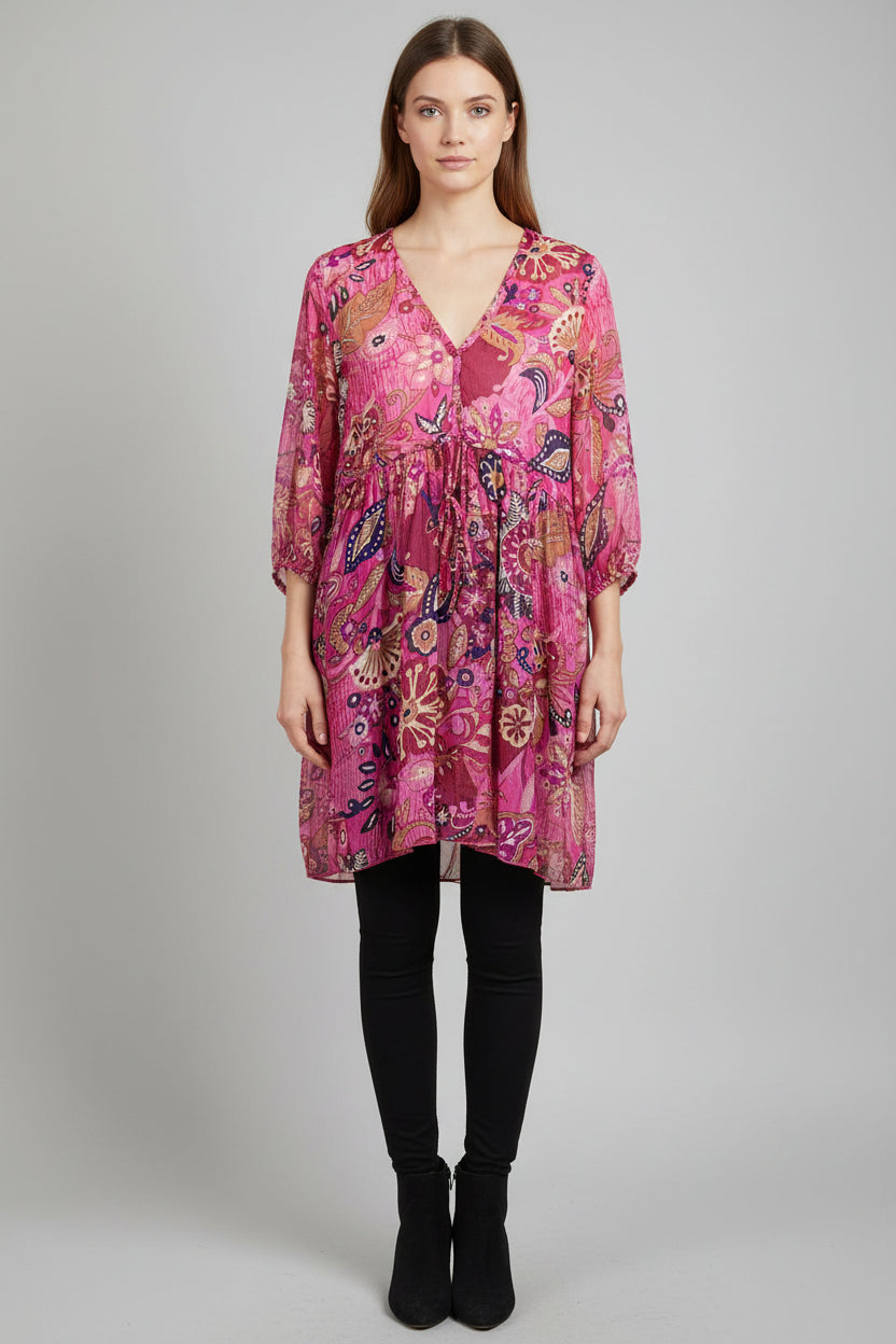 Chiffon Tunic Dress - Suttles & Seawinds