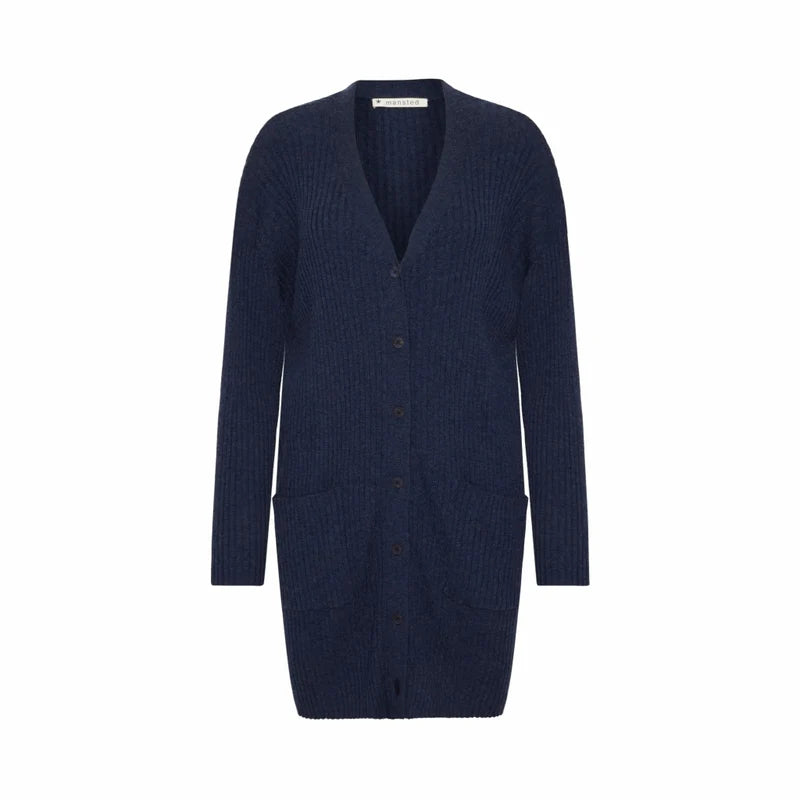 MANSTED - RUI MERINO WOOL BLEND CARDIGAN