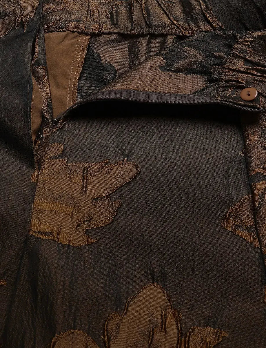 Minus Andie Midi Skirt Tiramisu - Detail